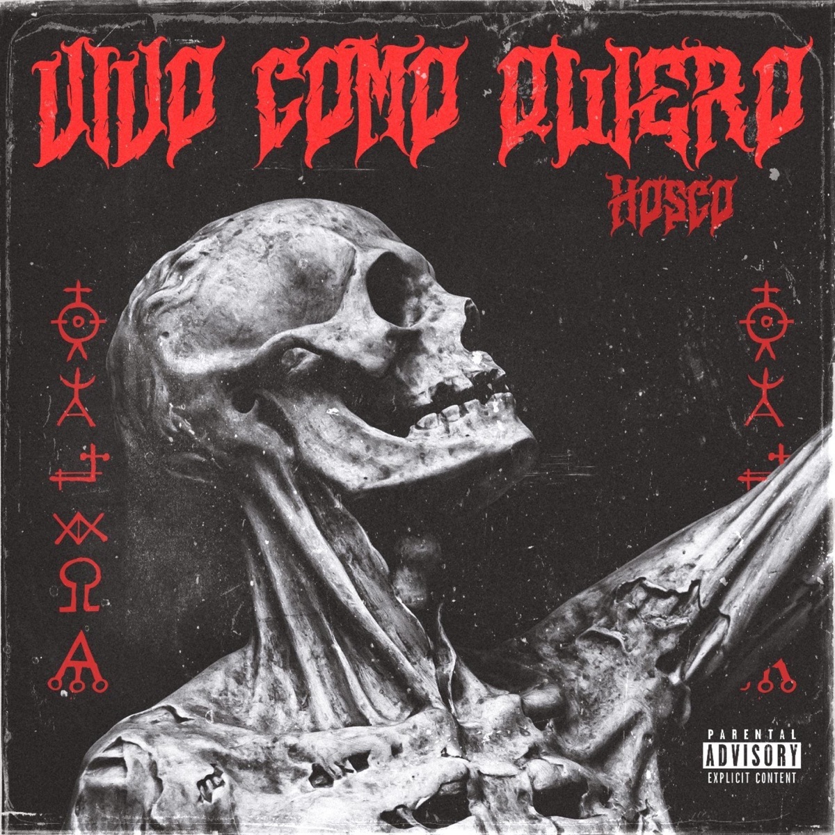 Vivo como quiero (En vivo) - Single by Crudo Eden & Hxscx Black album cover