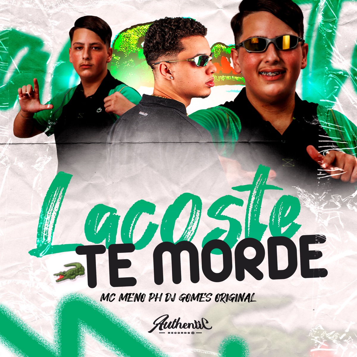 Lacoste Te Morde - Single by MC MENO PH & DJ Gomes Original album cover