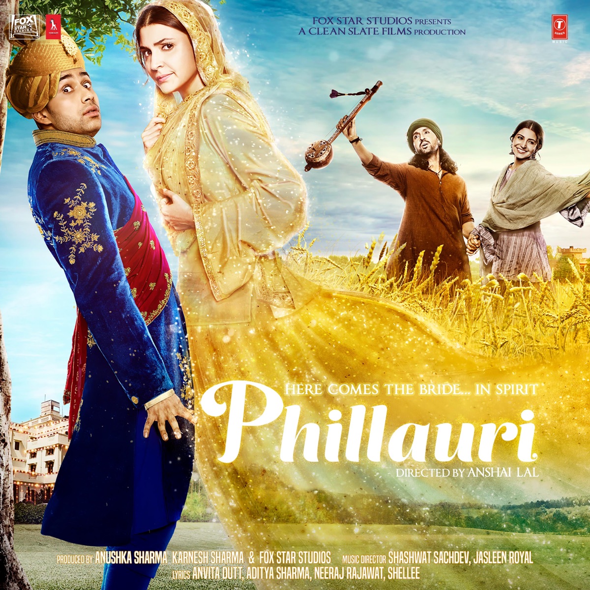 Phillauri (Original Motion Picture Soundtrack) by Shashwat Sachdev, Jasleen Royal & Anvita Dutt album cover
