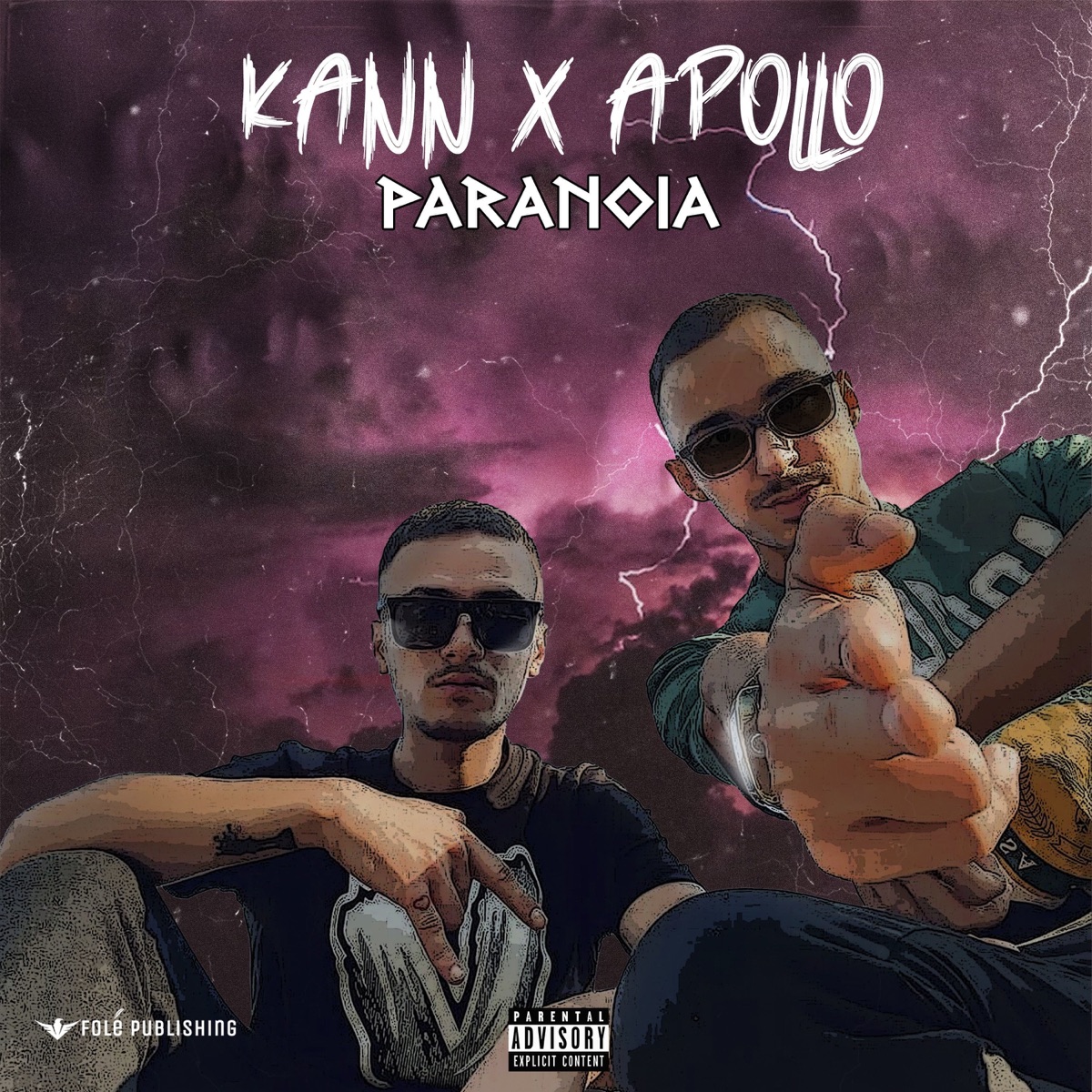 PARANOIA - Single by KANN & Apollo album cover