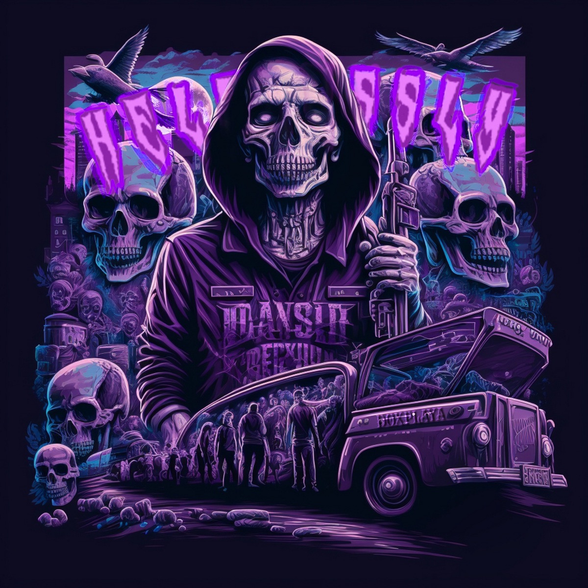 Helplessly - Single by doxplaya album cover