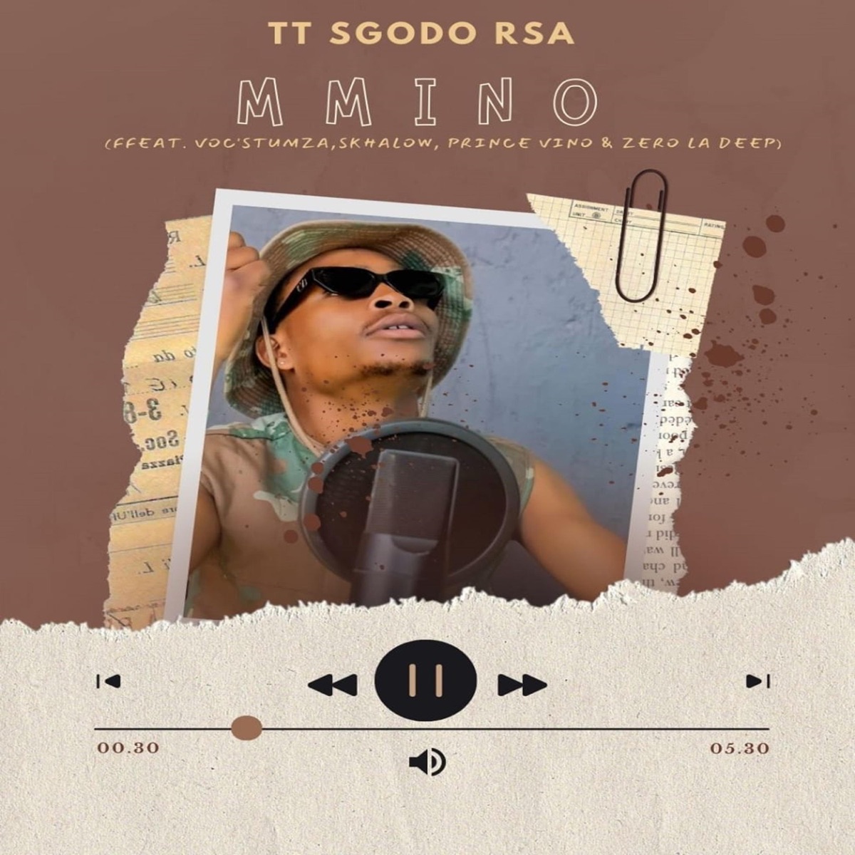 Mmino (feat. Skhalow, Zero La Deep, Prince Vino & Voc'Stumza) - Single by TT Sgodo RSA album cover