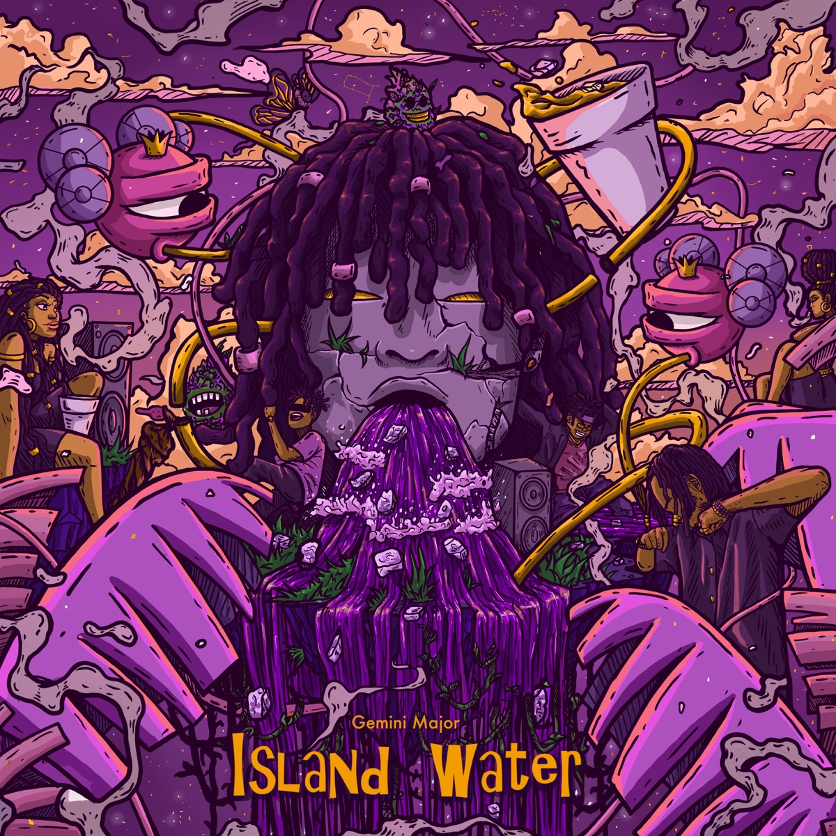 Island Water by Gemini Major album cover