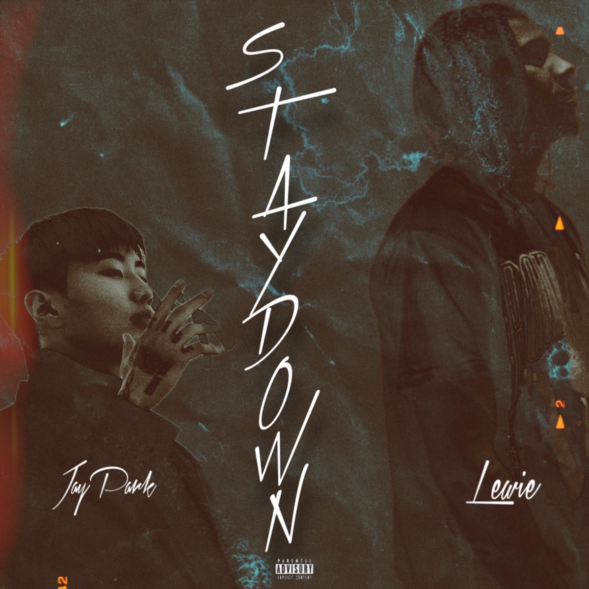Stay Down - Single by Lewie & Jay Park album cover