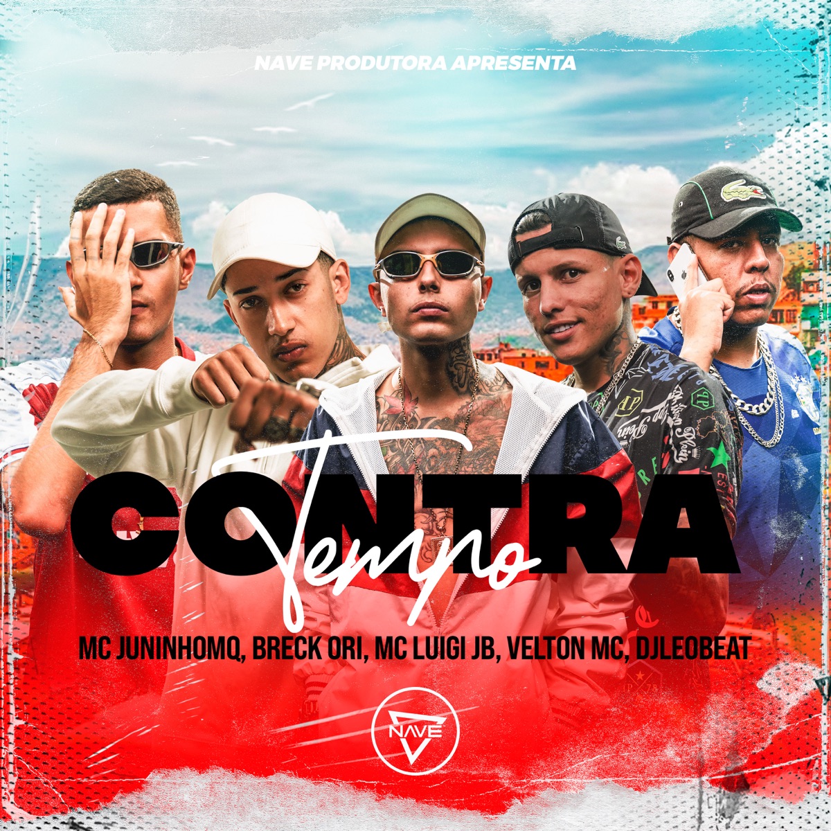 Contra Tempo (feat. Velton Mc & DjLeoBeat) - Single by MC Juninho MQ, Breck Ori & Mc Luigi Jb album cover