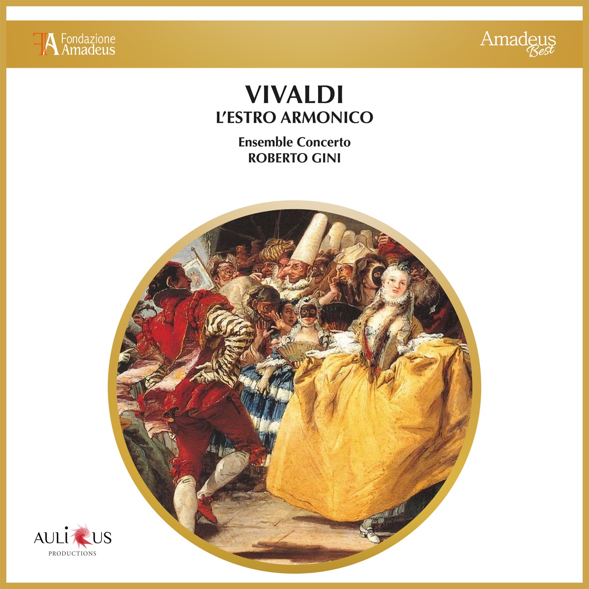 Vivaldi: L'Estro Armonico by Roberto Gini & Ensemble Concerto album cover