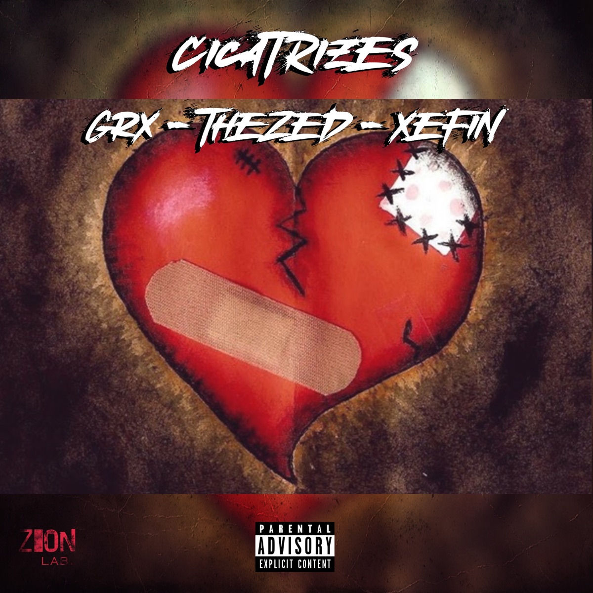 Cicatrizes - Single by GRX, Xefin & The Zed album cover