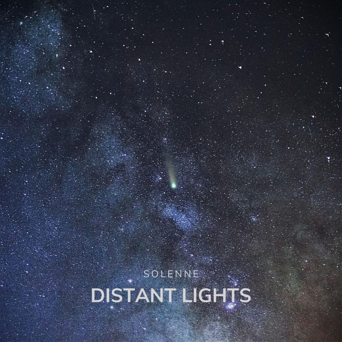 Distant Lights (feat. Manilla) - Single by Solenne album cover