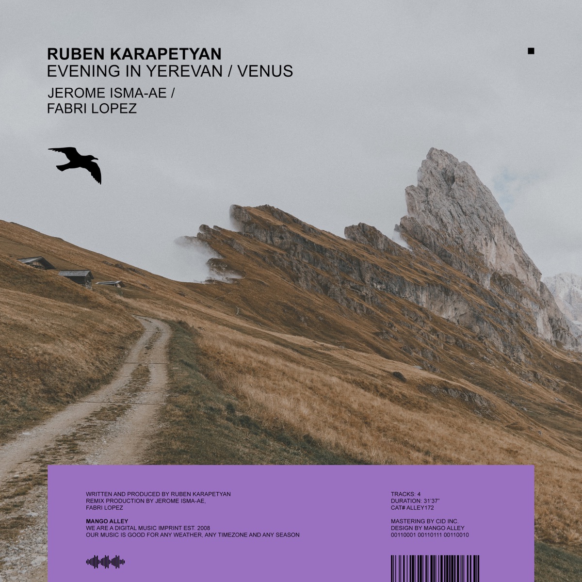 Evening in Yerevan / Venus by Ruben Karapetyan, Jerome Isma-Ae & Fabri Lopez album cover