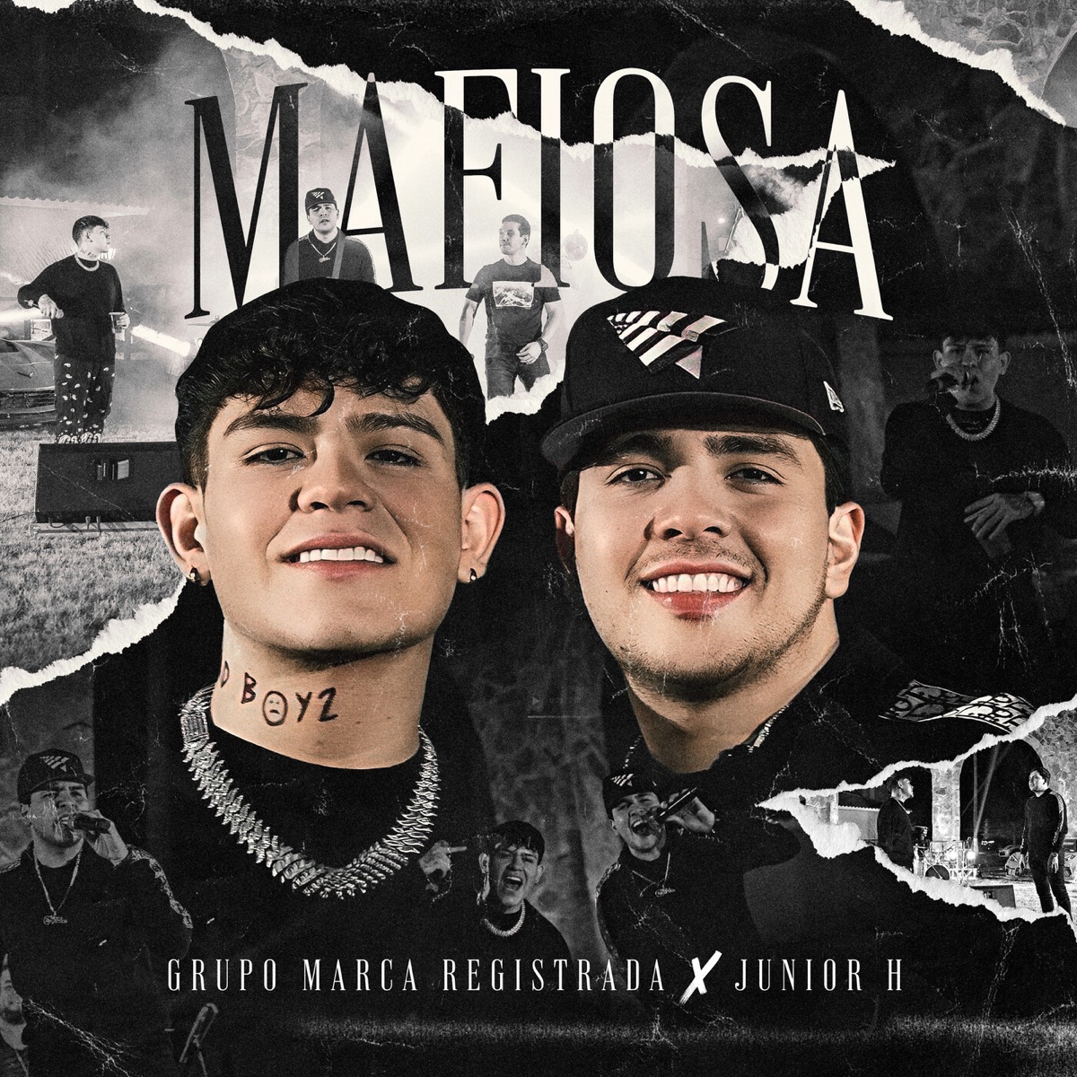 Mafiosa - Single by Grupo Marca Registrada & Junior H album cover artwork