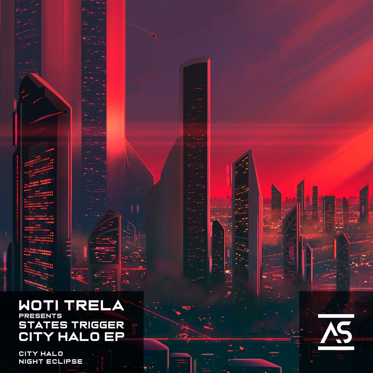 City Halo - EP by Woti Trela & States Trigger album cover