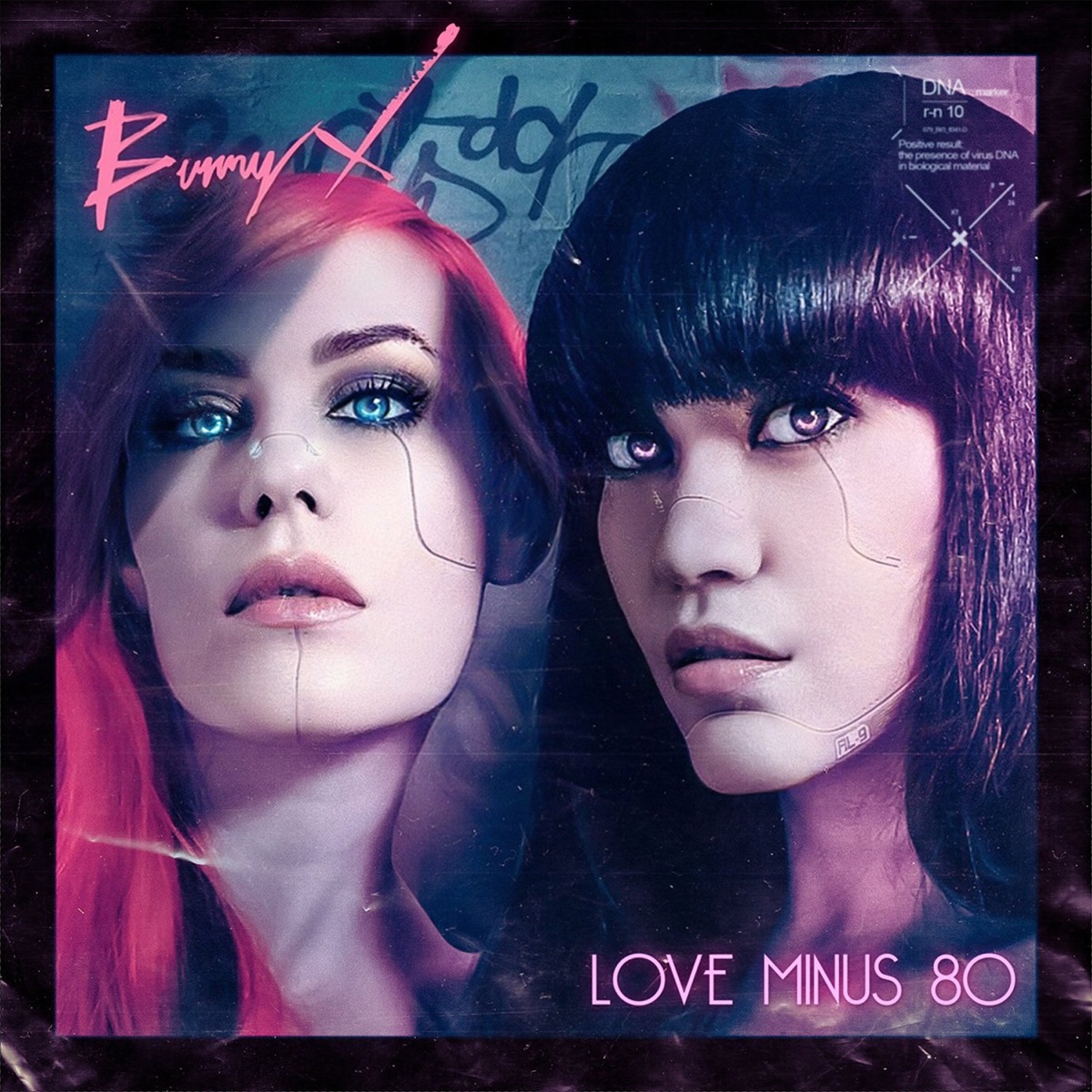 Love Minus 80 by Bunny X album cover