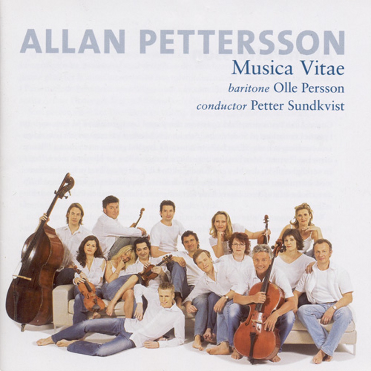 Allan Pettersson by Olle Persson & Musica Vitae album cover