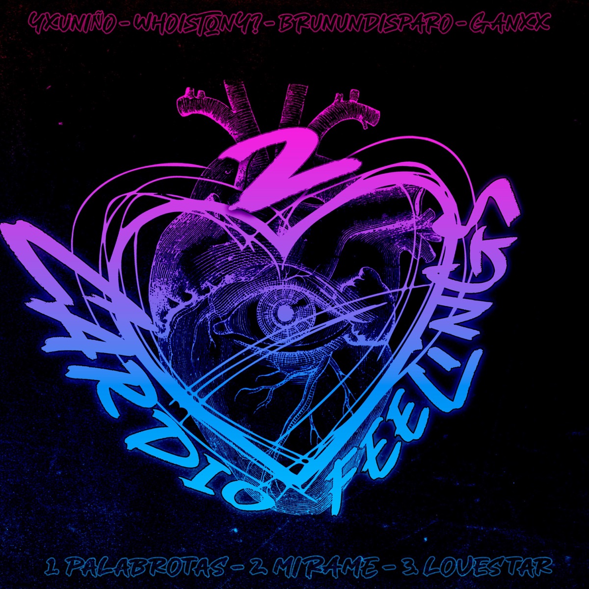 Cardio Feelings 2 (feat. WhoisTony?, Brunundisparo & Yxuniño) - Single by Peku album cover