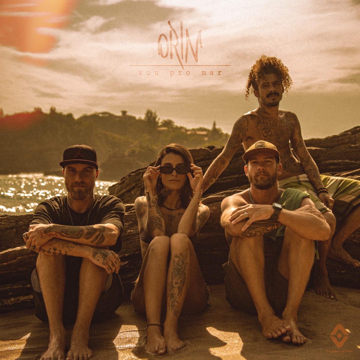 Vou Pro Mar - Single by Lara Orin, TK, Orin & AlmaViva Música album cover