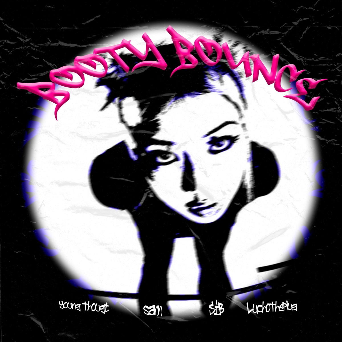 booty bounce (feat. Young Thougt, SIB & luchotheplug) - Single by sann album cover
