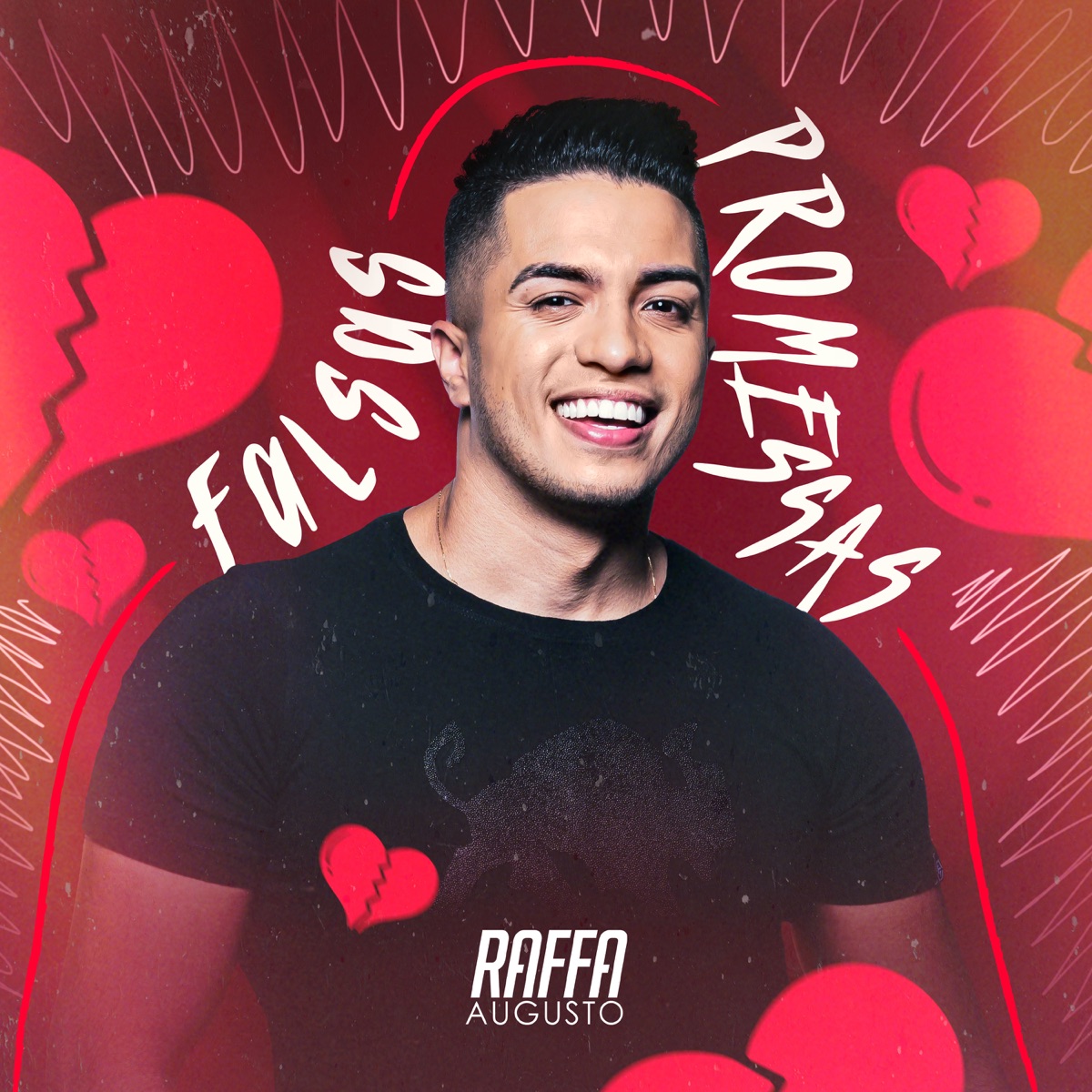 Falsas Promessas - Single by Raffa Augusto album cover