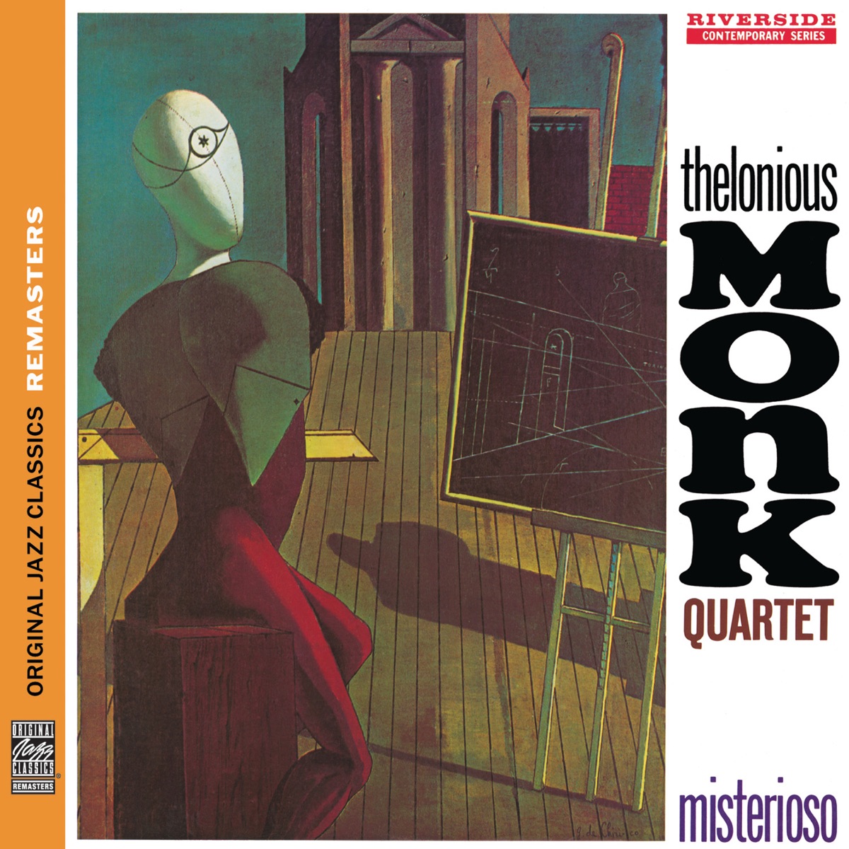 Misterioso (Original Jazz Classics Remasters) by Thelonious Monk Quartet album cover