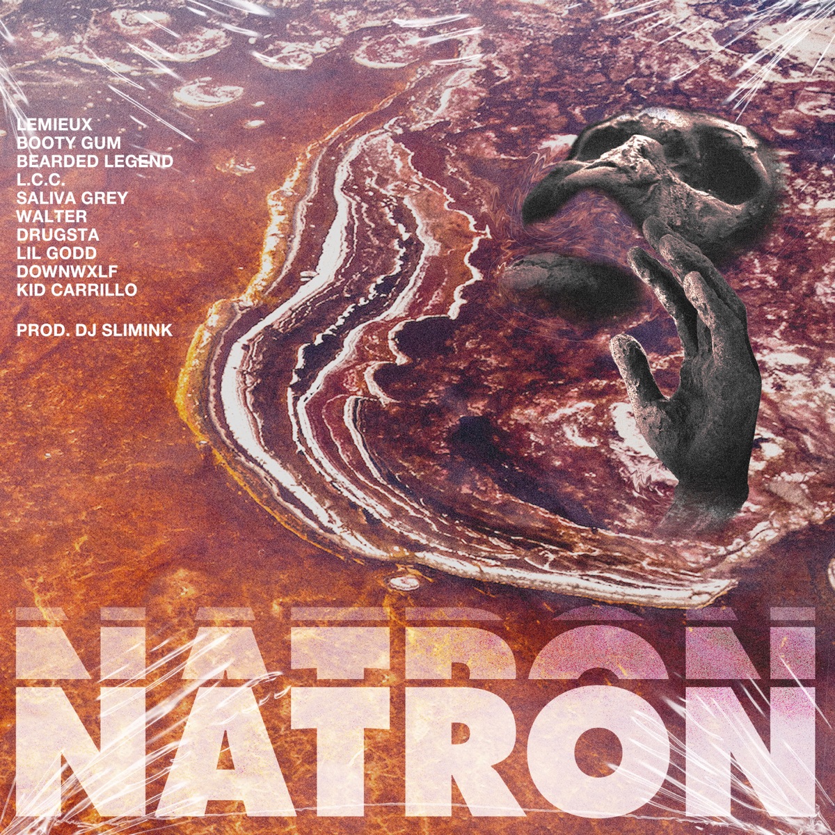 Natron - Single (feat. Bearded Legend, Saliva Grey, LCC, Walter, Drugsta, Lil Godd, Downwxlf & Kid Carrillo) - Single by DJ Slimink, Booty Gum & Lemieux album cover