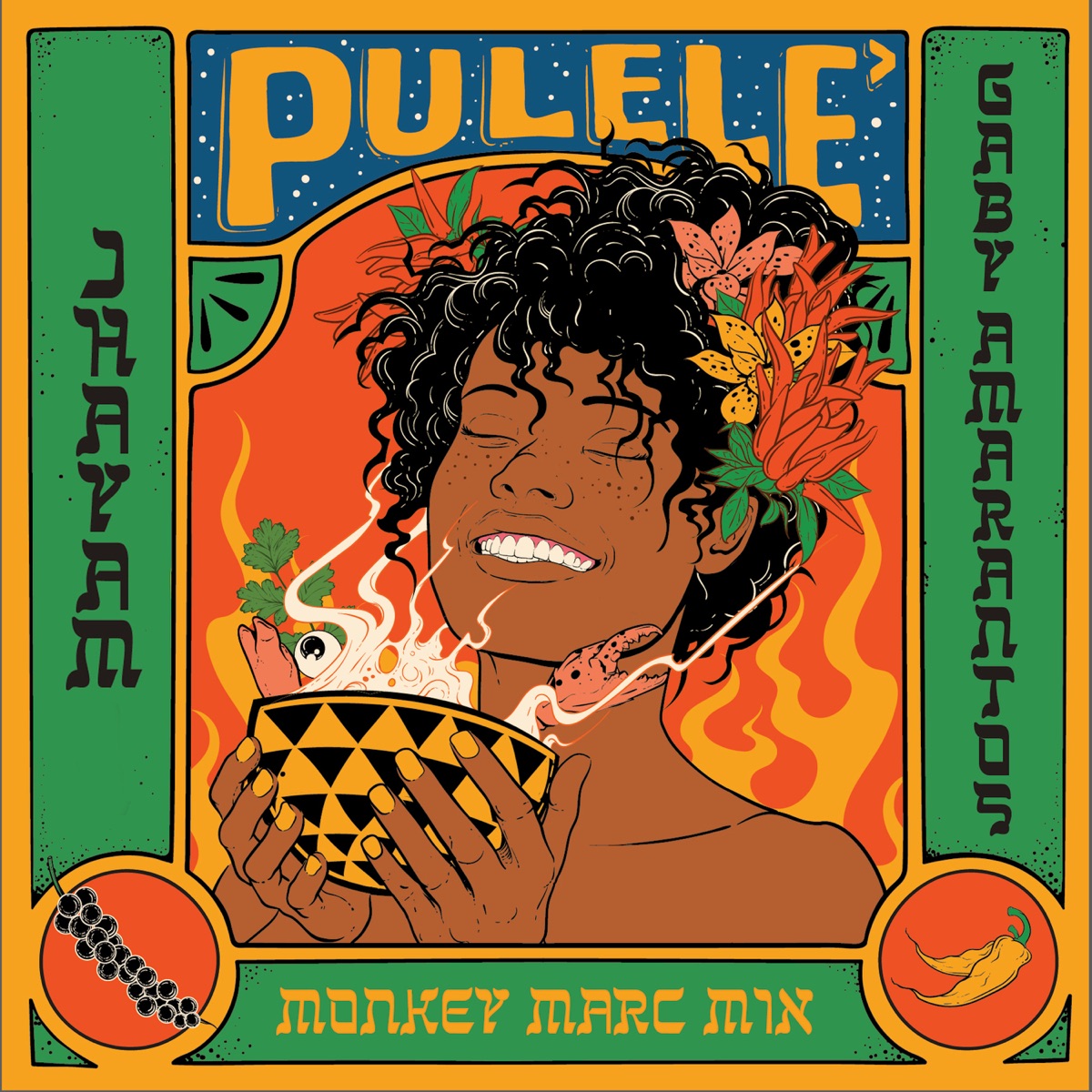 Pulelê (Monkey Marc Mix) [feat. Gaby Amarantos] - Single by Jhayam album cover