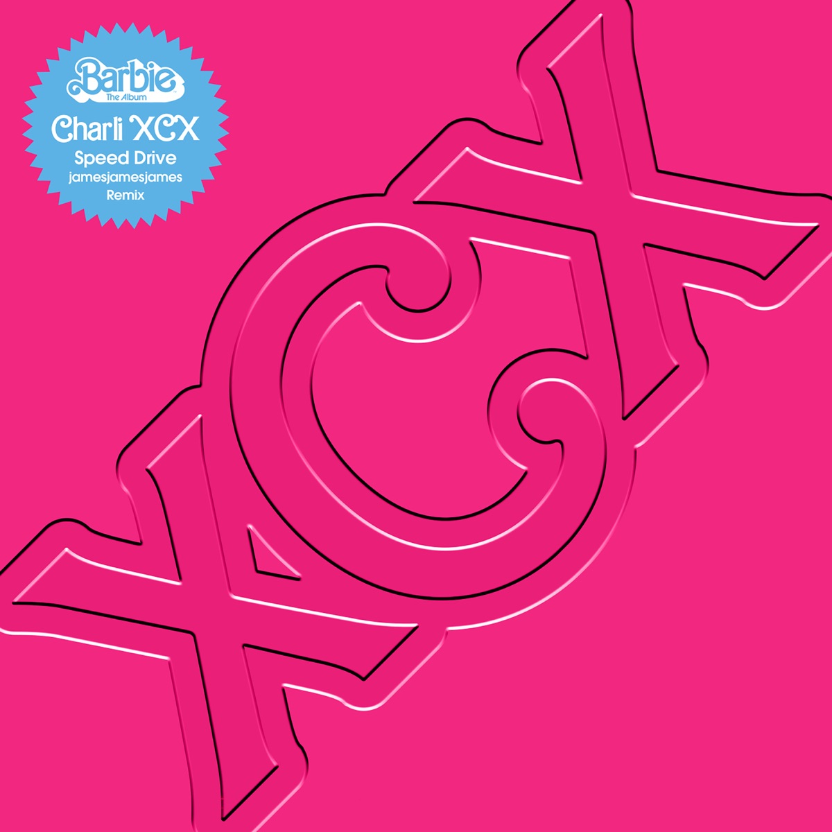 Speed Drive (jamesjamesjames Remix) [From Barbie The Album] - Single by Charli xcx album cover artwork