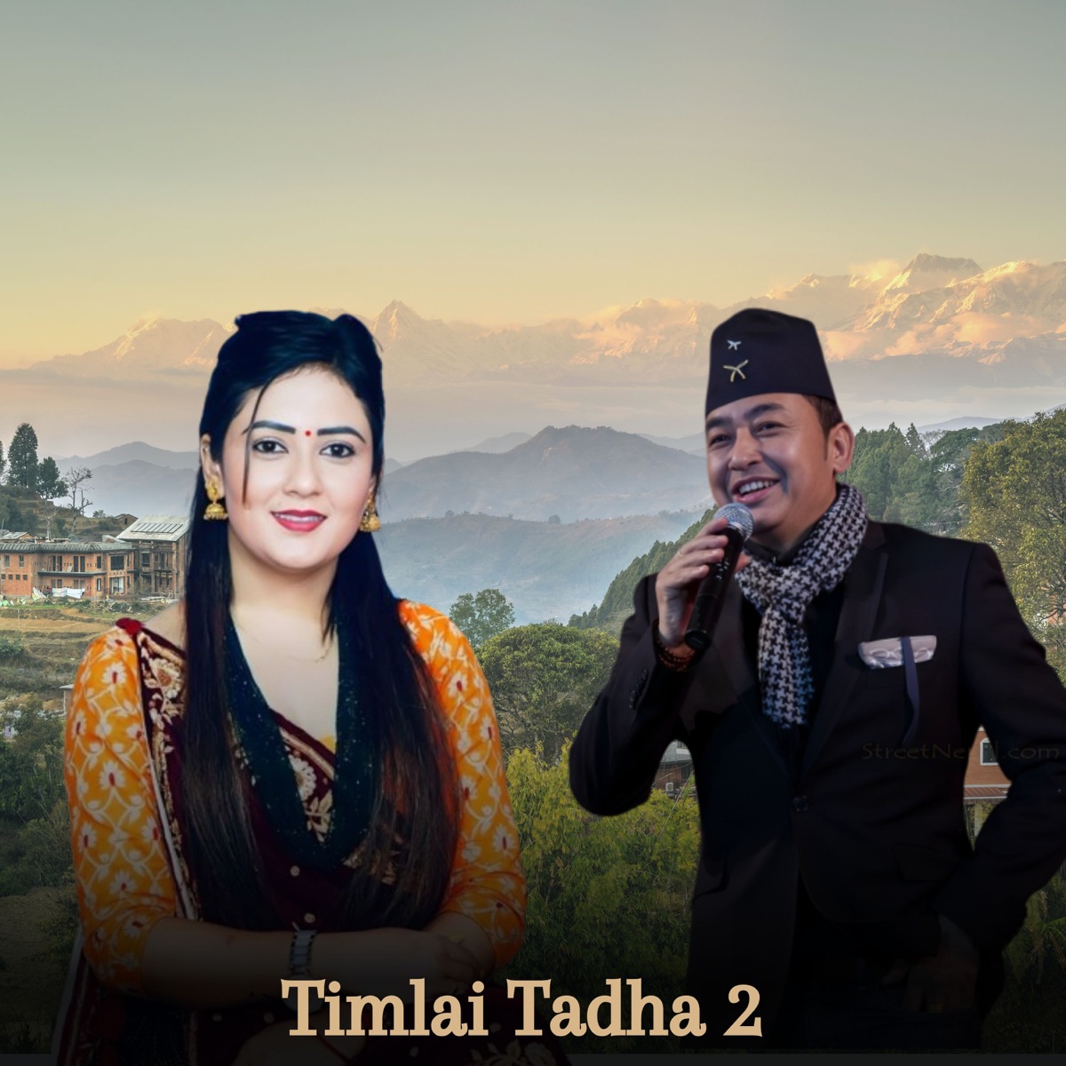 Timlai Tadha 2 - EP by Madhu Khadka Chhetri & Milan Lama album cover
