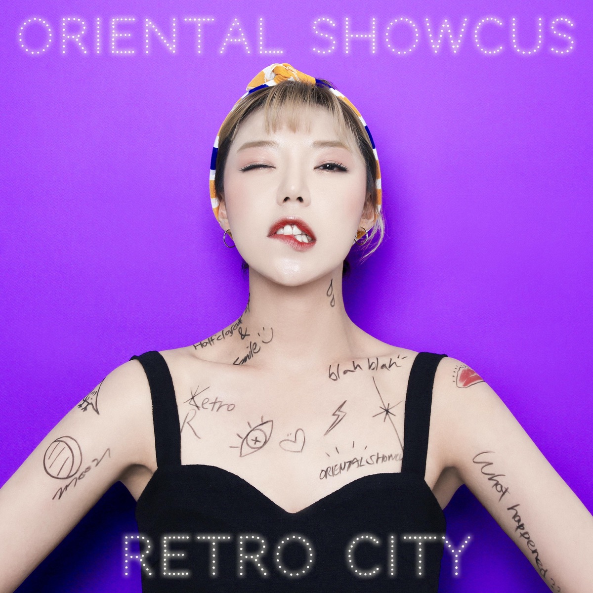 RETRO CITY - EP by Oriental Showcus album cover