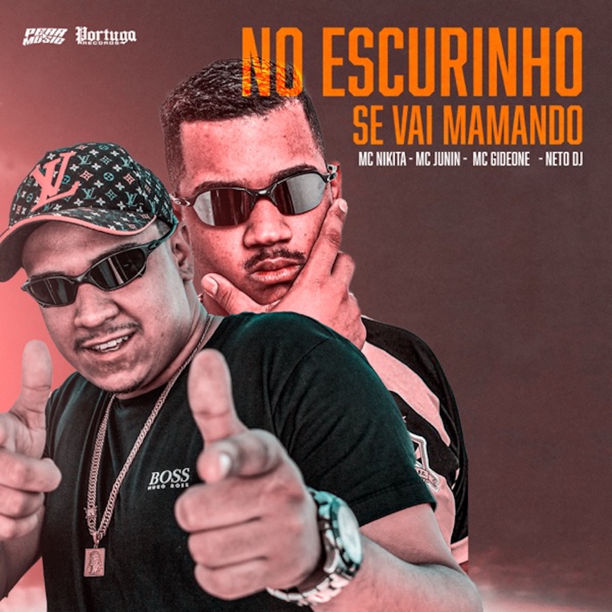 No Escurinho Se Vai Mamando - Single by NETO DJ & Mc Nikita Mc Junin Mc Gideone album cover