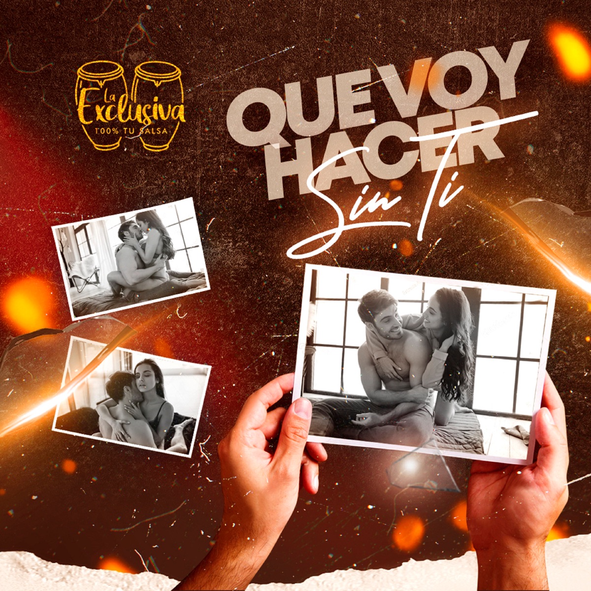 Que Voy Hacer Sin Ti - Single by Orquesta la Exclusiva album cover