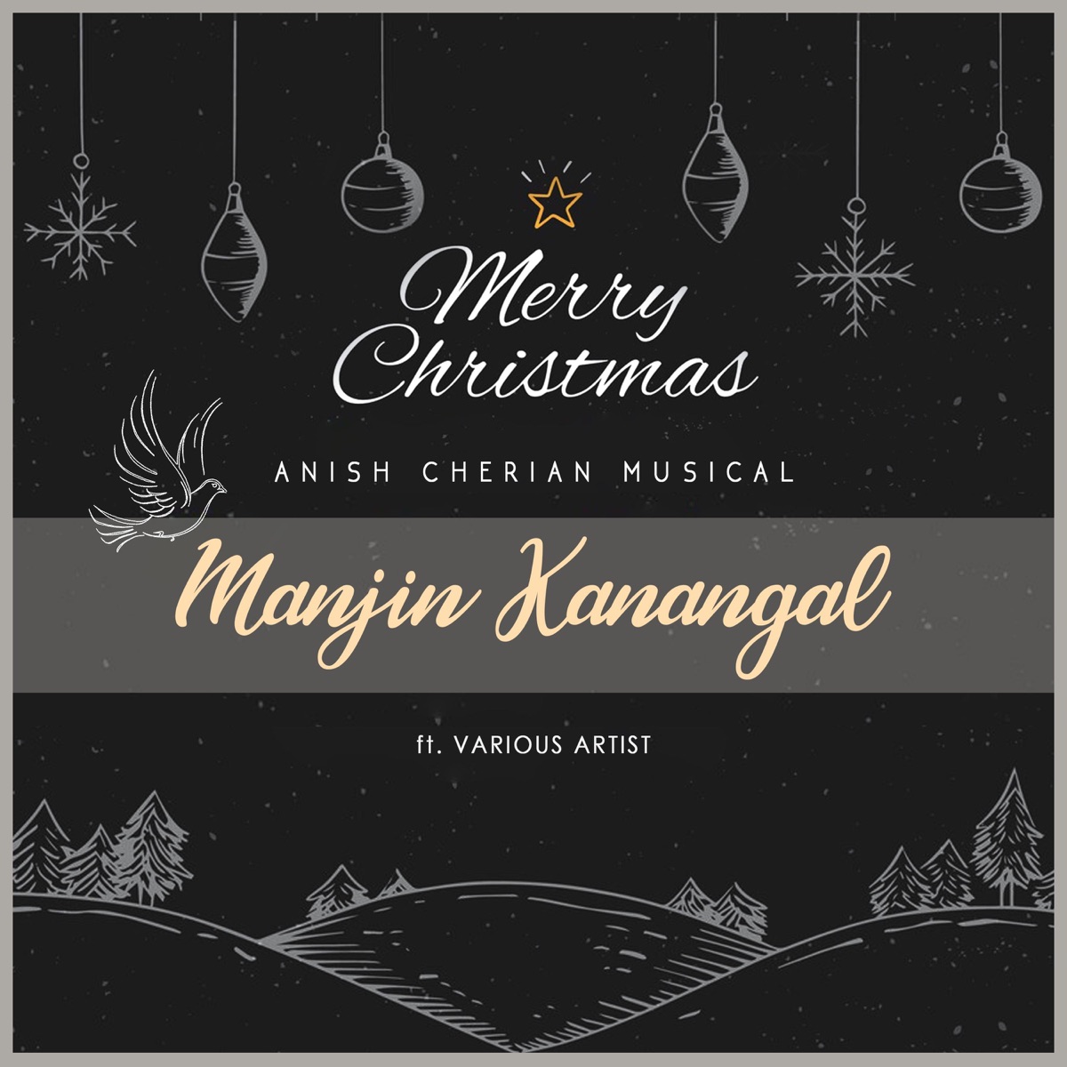 Manjin Kanangal - Single by Anish Cherian album cover