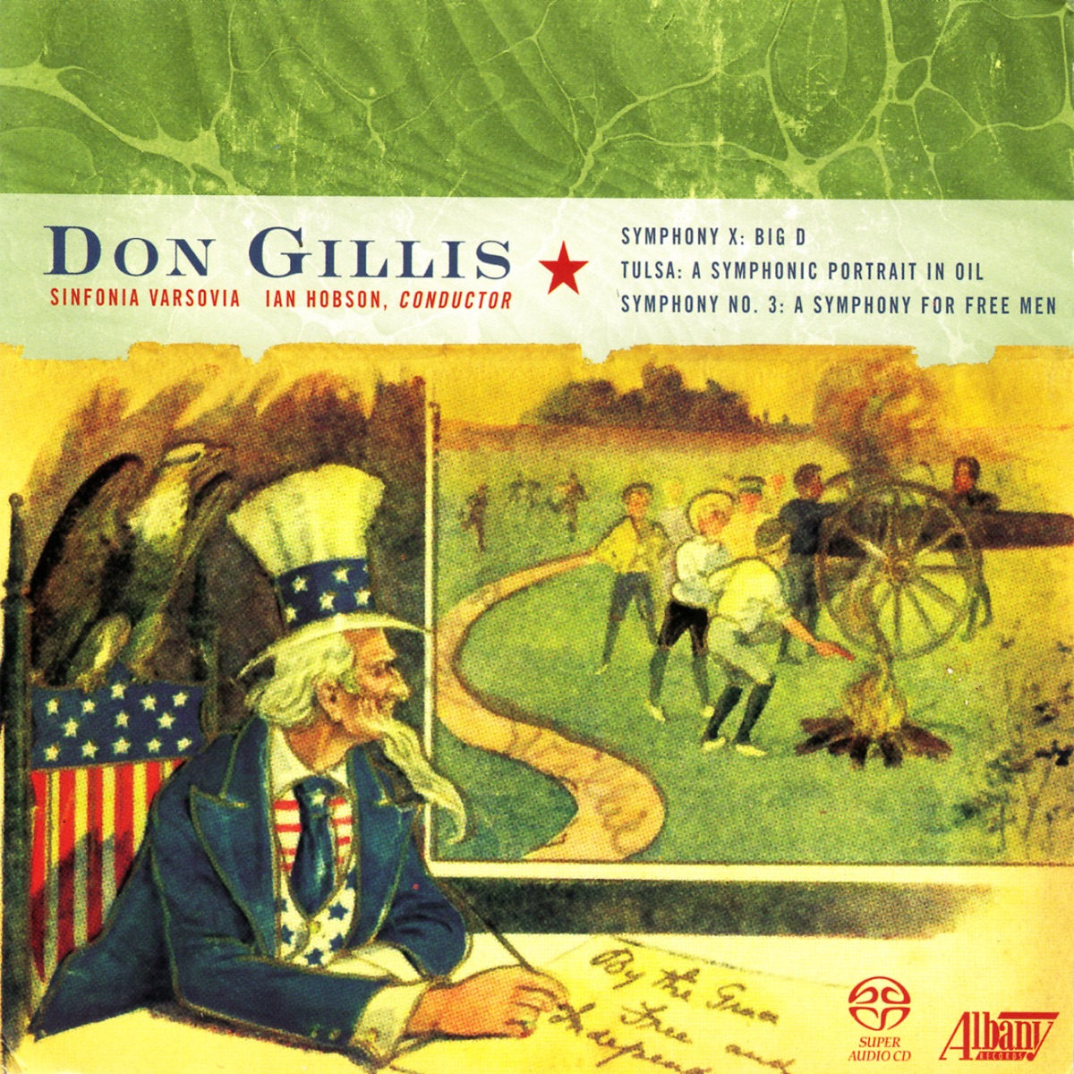 Gillis: Symphonies by Ian Hobson & Sinfonia Varsovia album cover