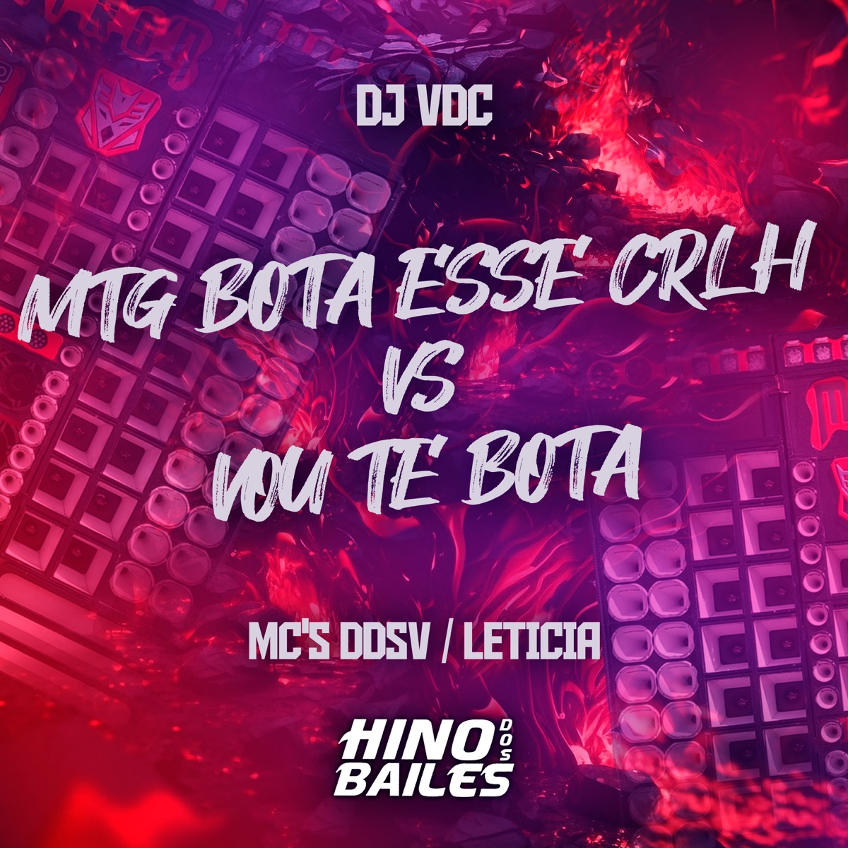 Mtg Bota Esse Crlh Vs Vou Te Bota - Single by MC Ddsv, MC Leticia & DJ VDC album cover