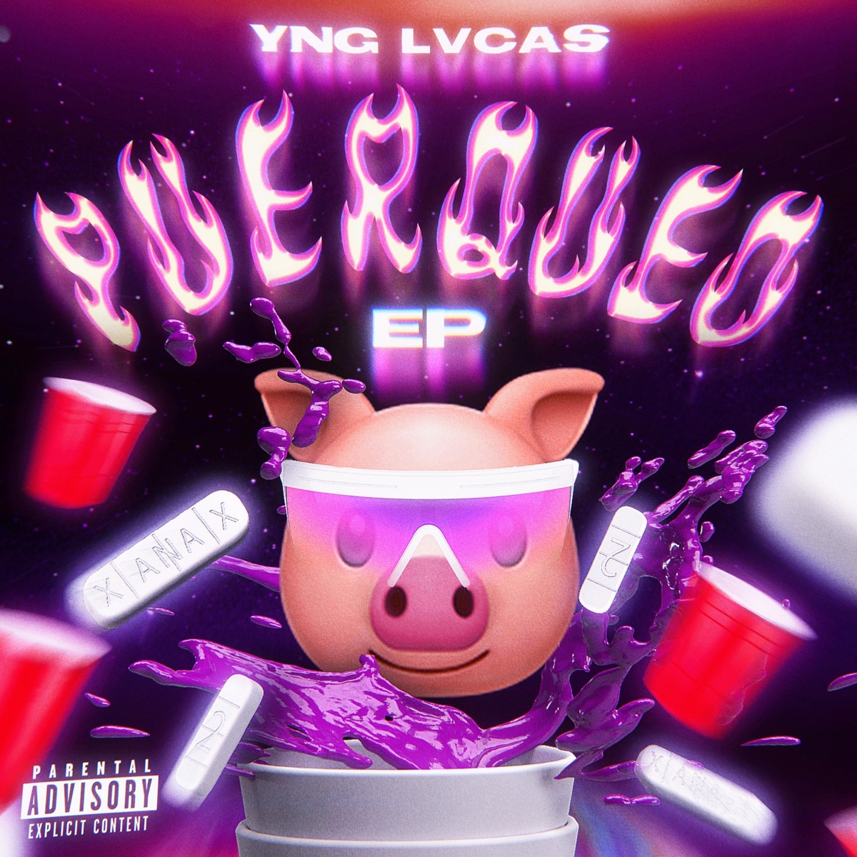Puerqueo EP by Yng Lvcas album cover