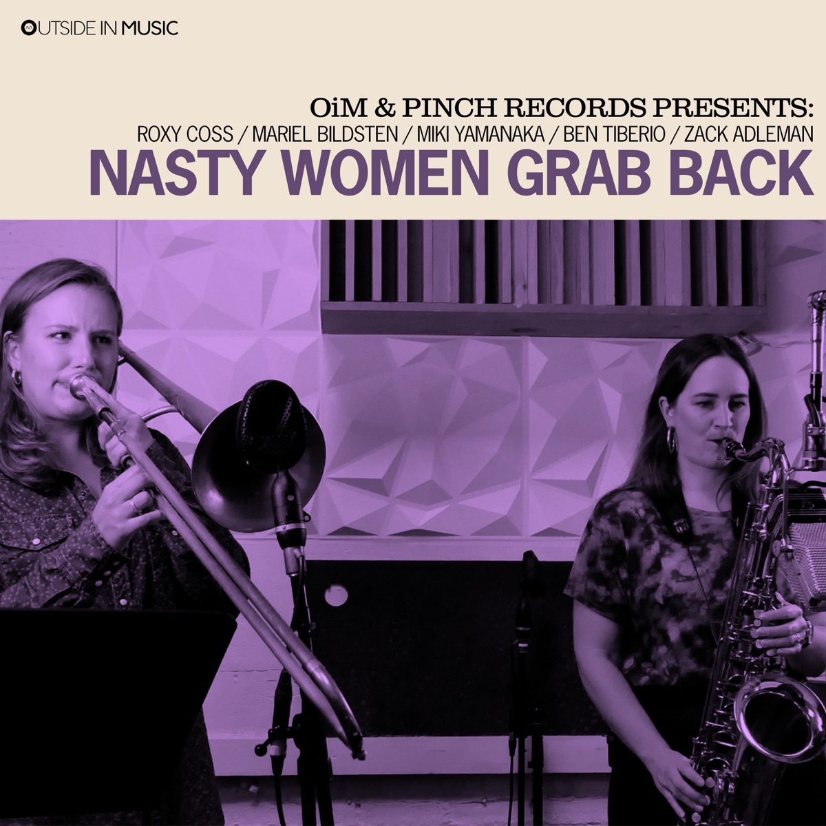 Nasty Women Grab Back - Single by Roxy Coss & Mariel Bildsten album cover