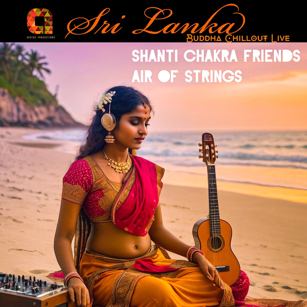 Sri Lanka (Buddha Chillout Live) by Shanti Chakra Friends & Air of Strings album cover