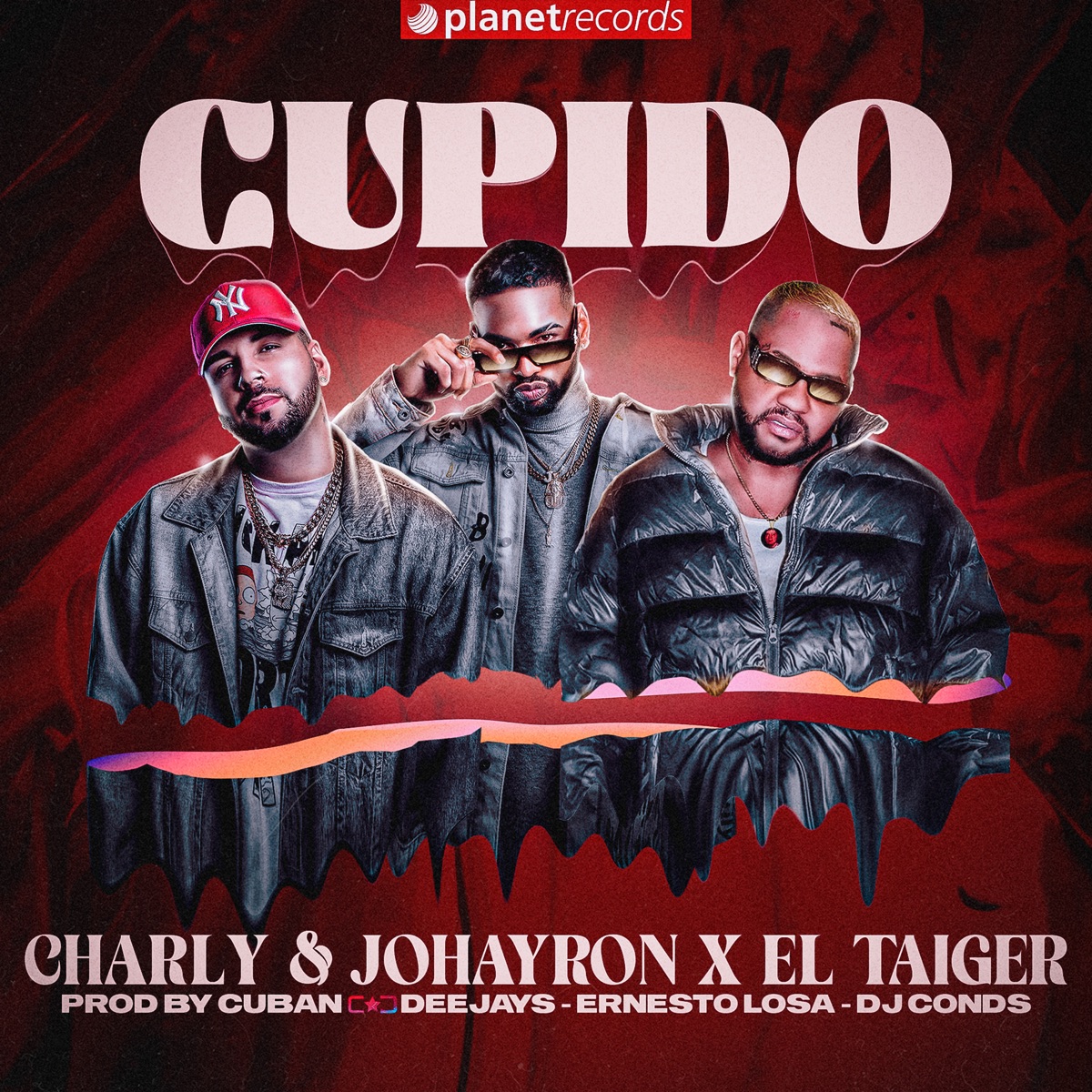 Cupido (Official Version Prod. by Roberto Ferrante, Ernesto Losa, Dj Conds) [feat. Ernesto Losa & Dj Conds] - Single by Charly & Johayron, El Taiger & Roberto Ferrante album cover