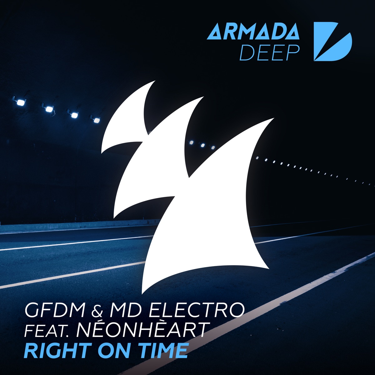 Right on Time (feat. NÉONHÈART) - Single by GFDM & MD Electro album cover