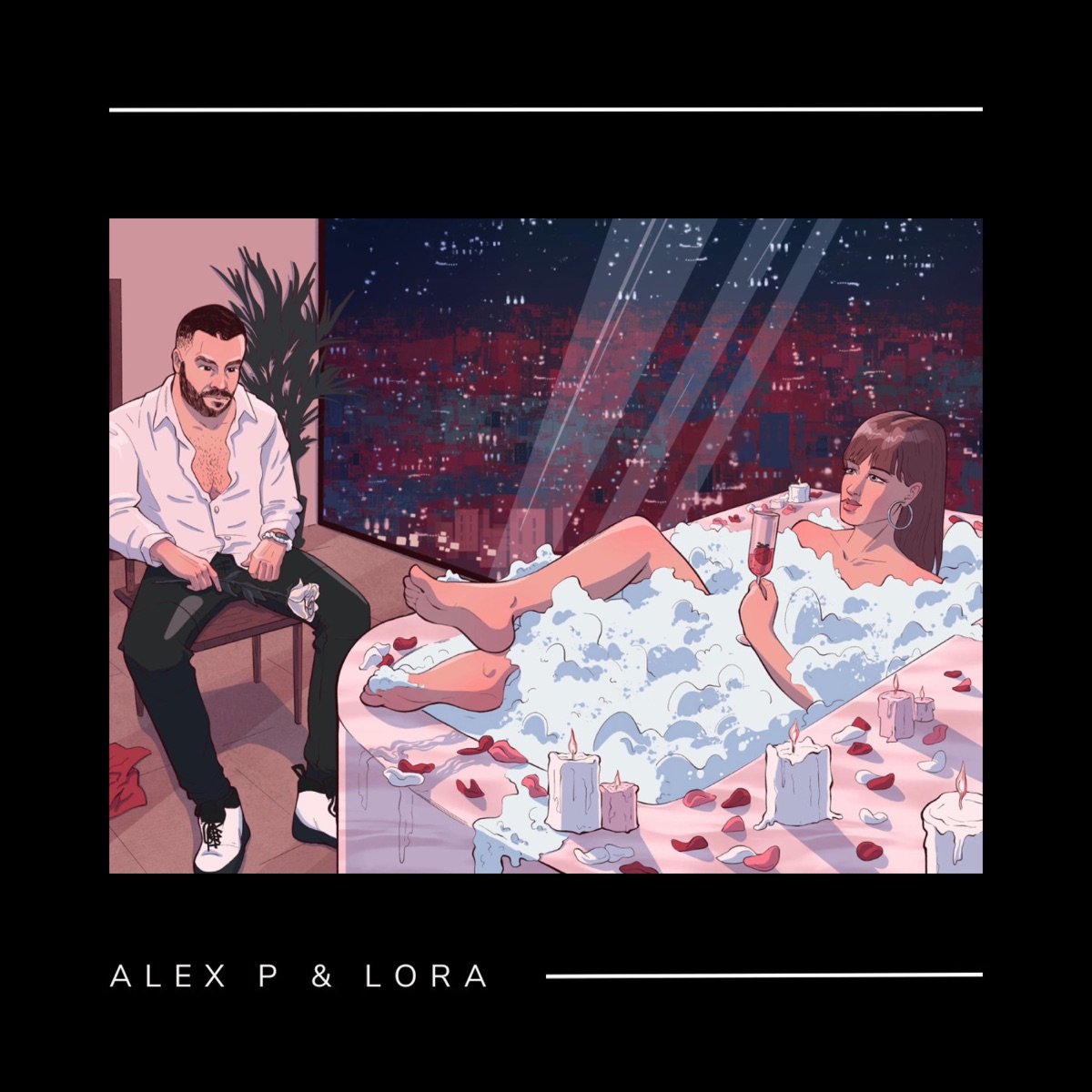 JENA KATO TEBE (feat. Alex P.) - Single by LORA album cover