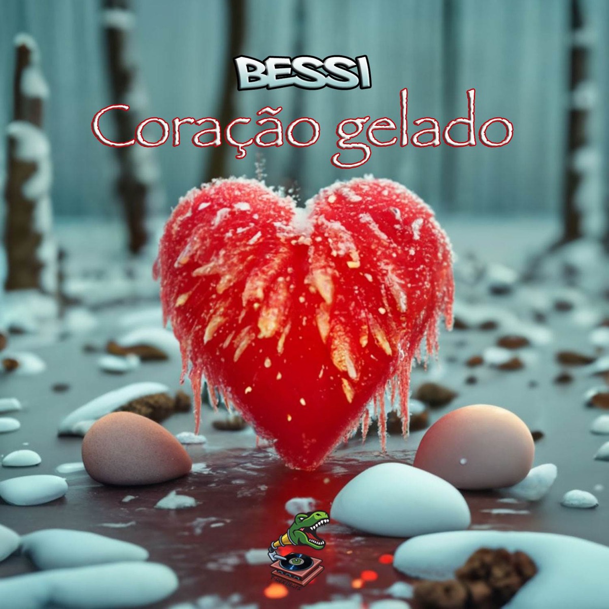 Coração gelado - Single by Bessi & T-Rex album cover