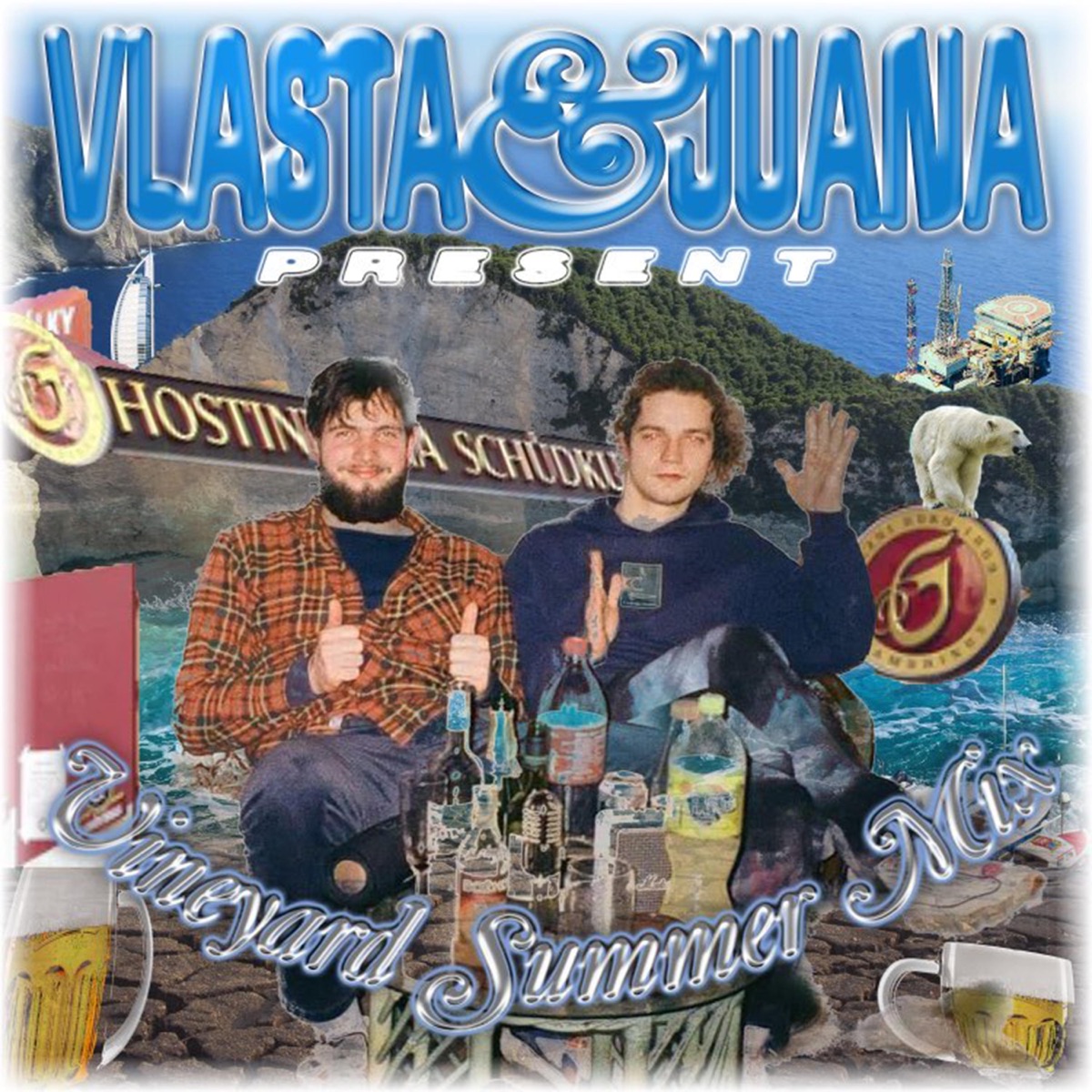 Vlasta & Juana Present: Vineyard Summer Mix - EP by Vlasta Burial & Juana album cover