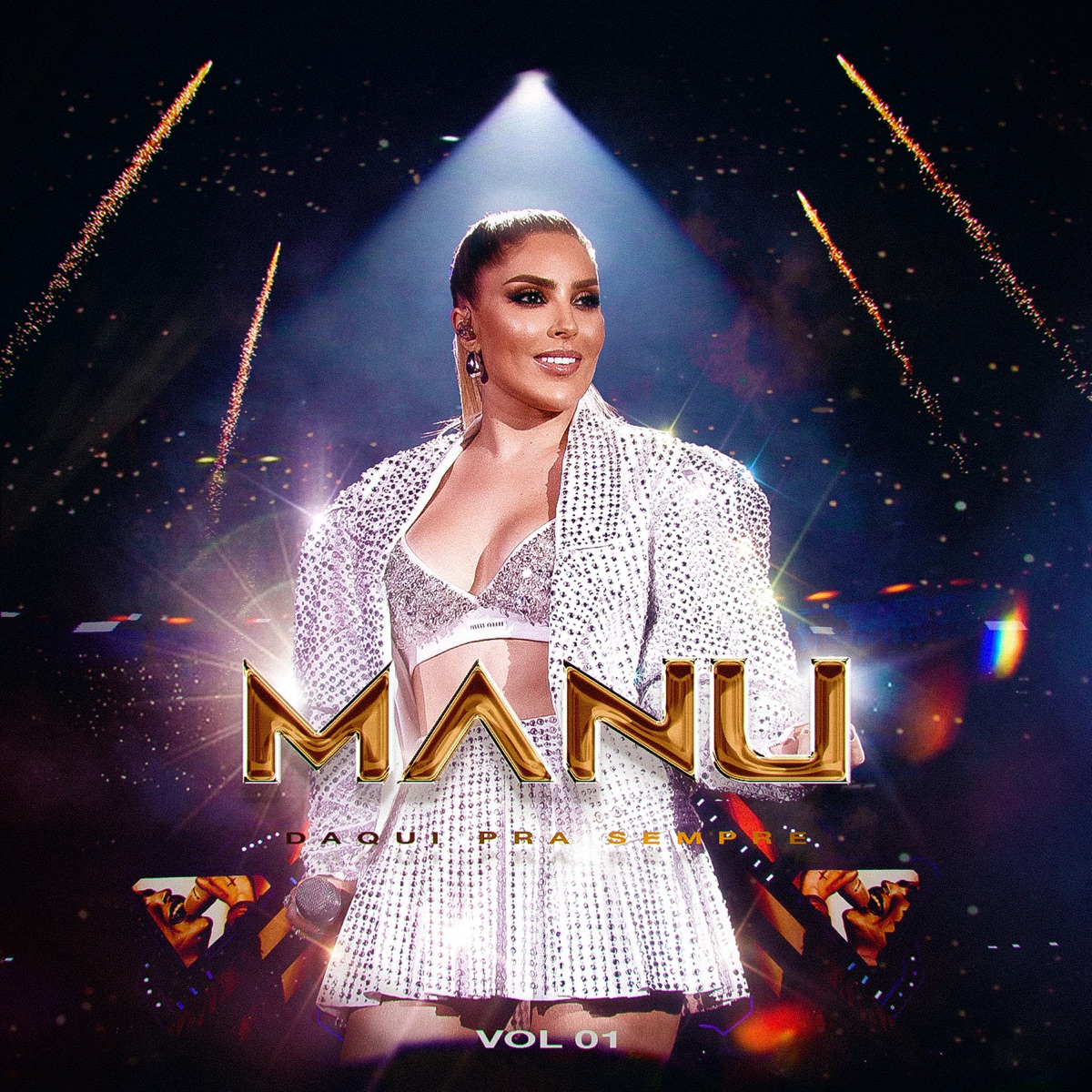 Daqui pra Sempre, Vol. 01 - Single by Manu album cover