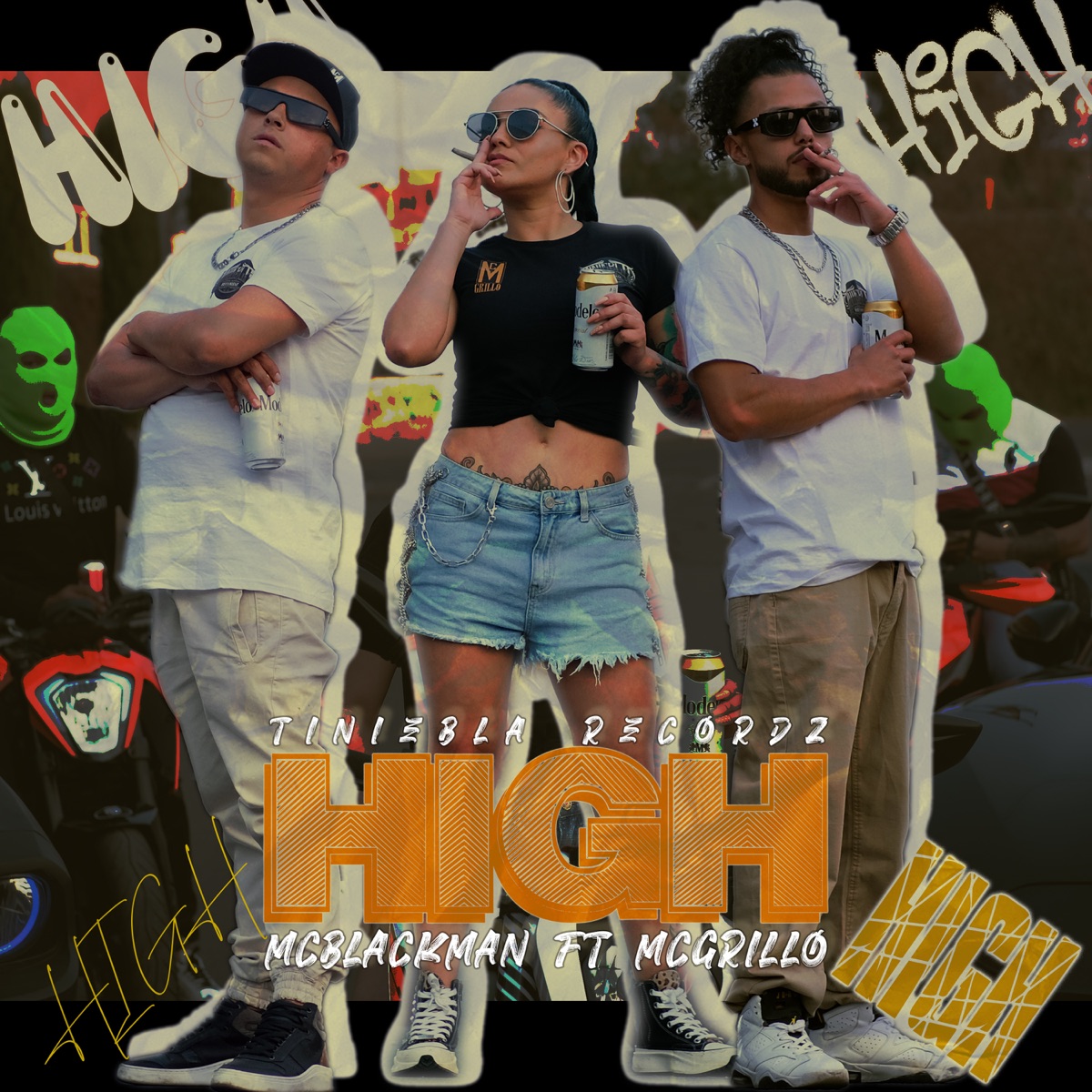 High (feat. MC Grillo) - Single by Mc Blackman album cover