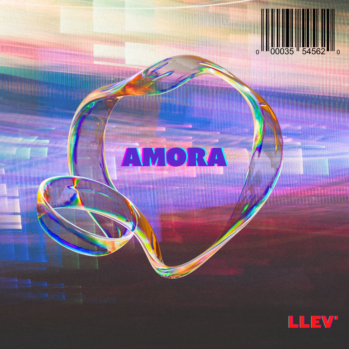 Amora - Single by llev' album cover