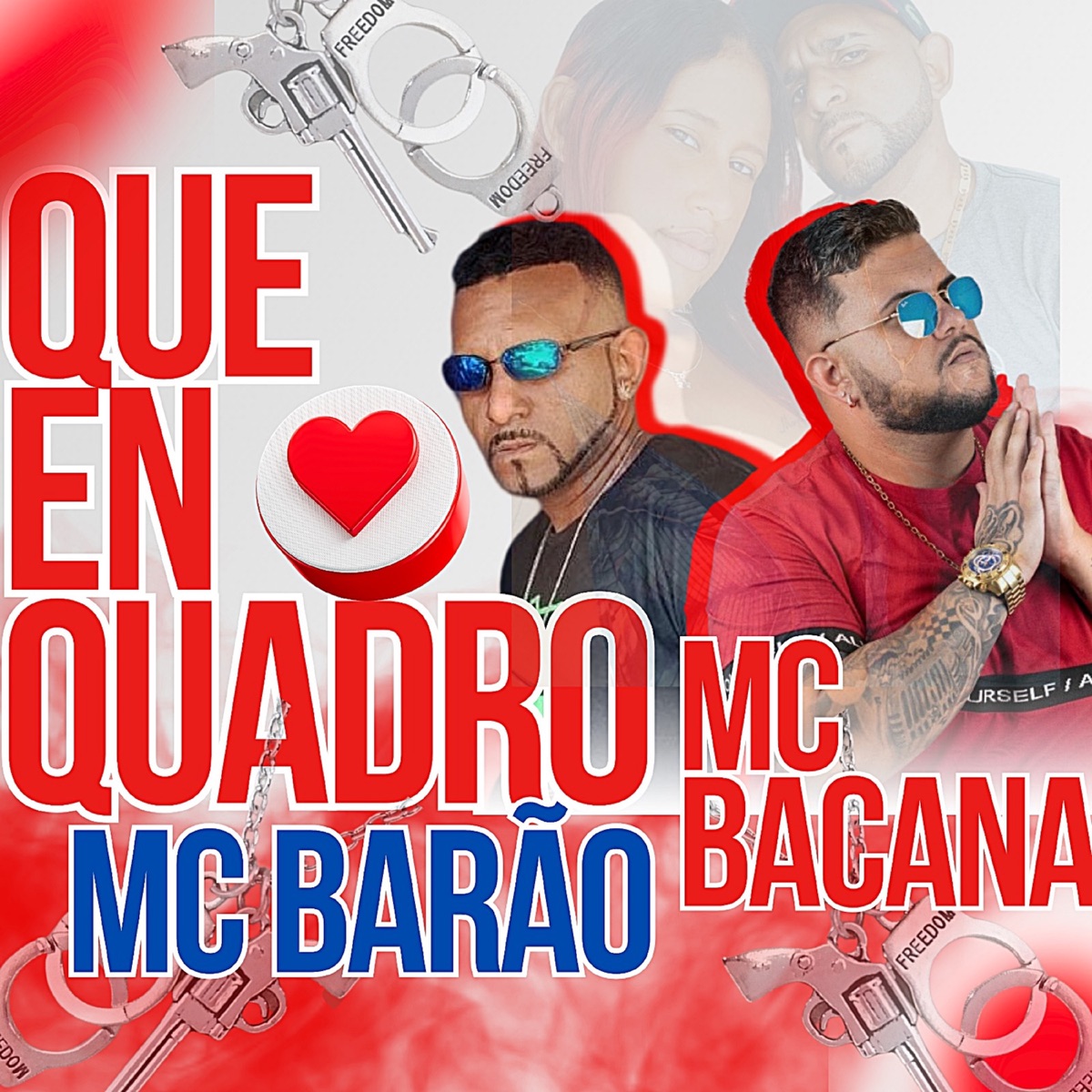 Que Enquadro - Single by MC Bacana (O Excluído), MC Barão & GSJ Rec album cover