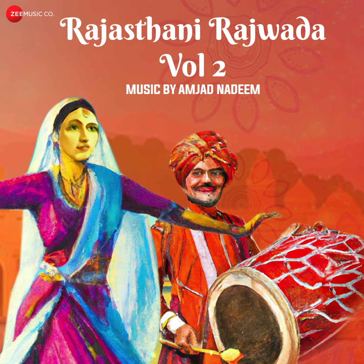 Rajasthani Rajwada - Vol 2 by Prateeksha Srivastava, Saumya K, Amrita Bharati, Deepika Gour, Munawwar Ali & Muqander Khan album cover
