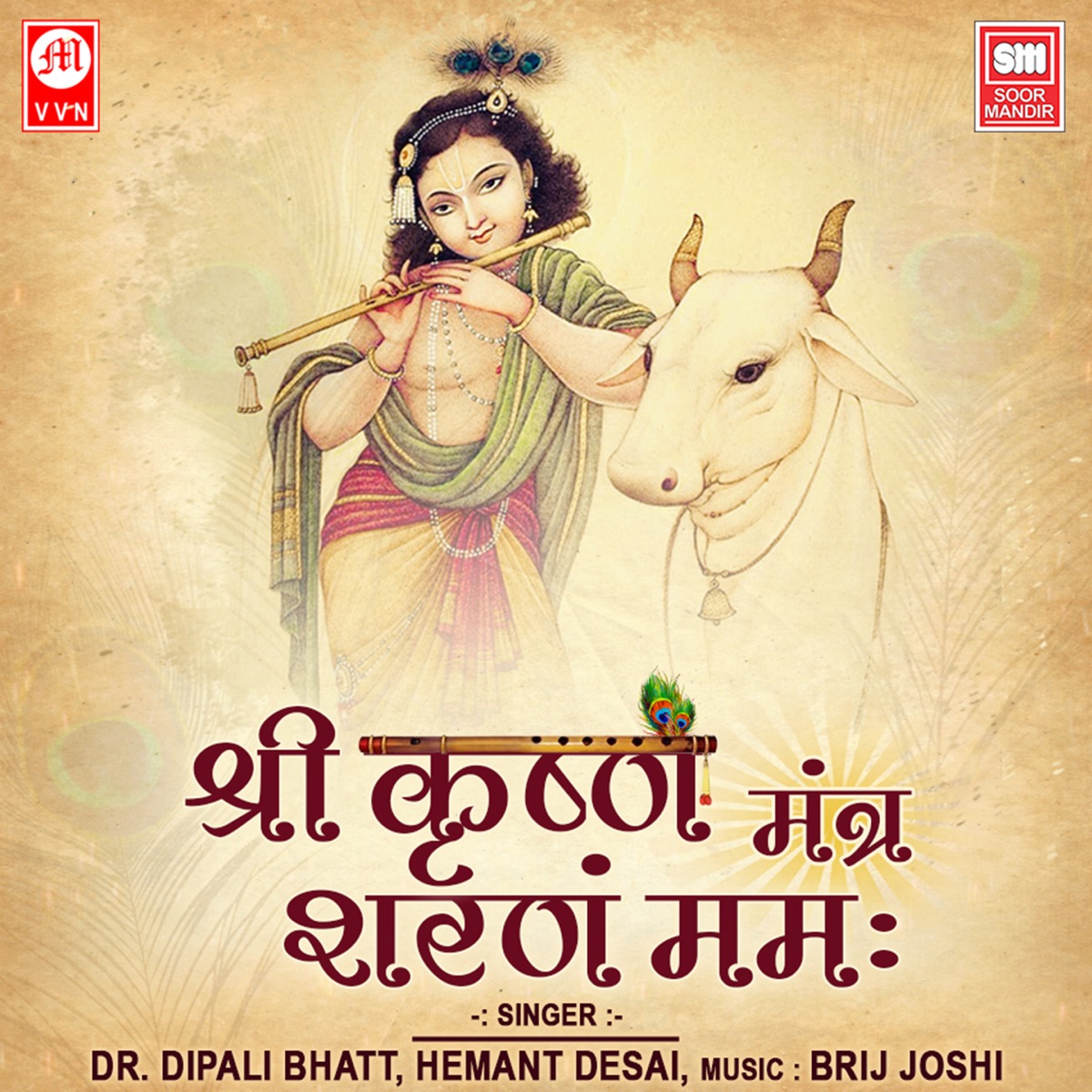Shree Krishna Sharnam Mamah Mantra - EP by Dr. Dipali Bhatt & Hemant Desai album cover