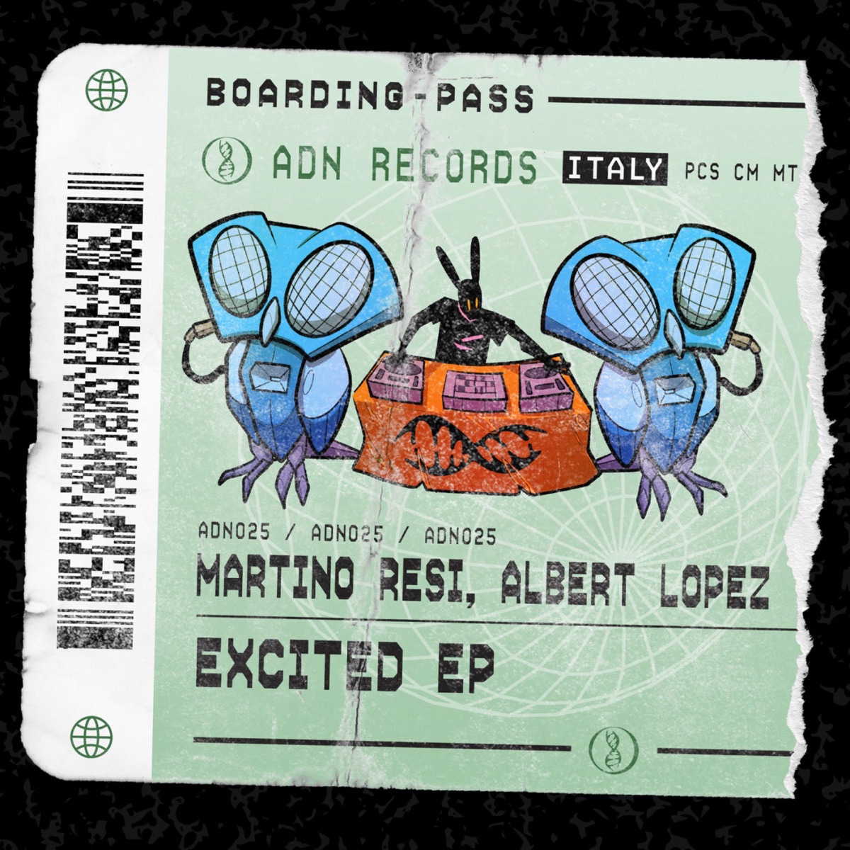 Excited EP by MartinoResi & Albert Lopez album cover
