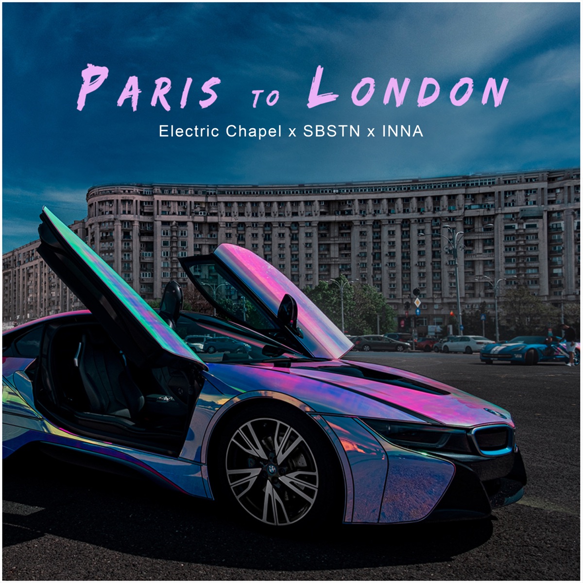 Paris to London - Single by Electric Chapel, SBSTN & Inna album cover
