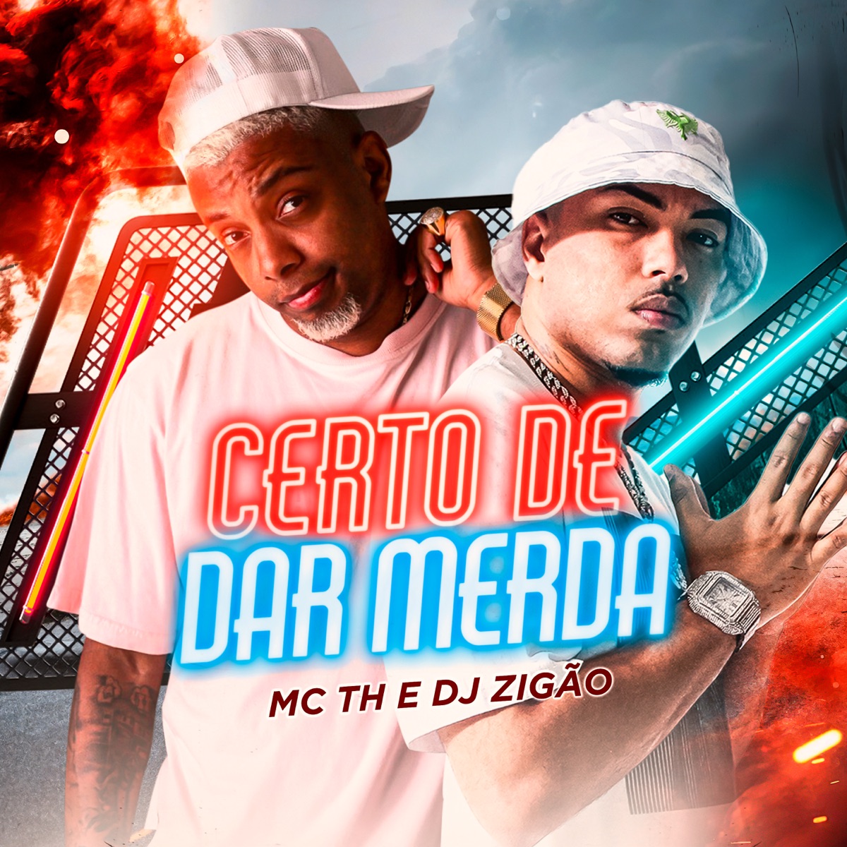 Certo de Dar Merda - Single by DJ Zigão & MC TH album cover