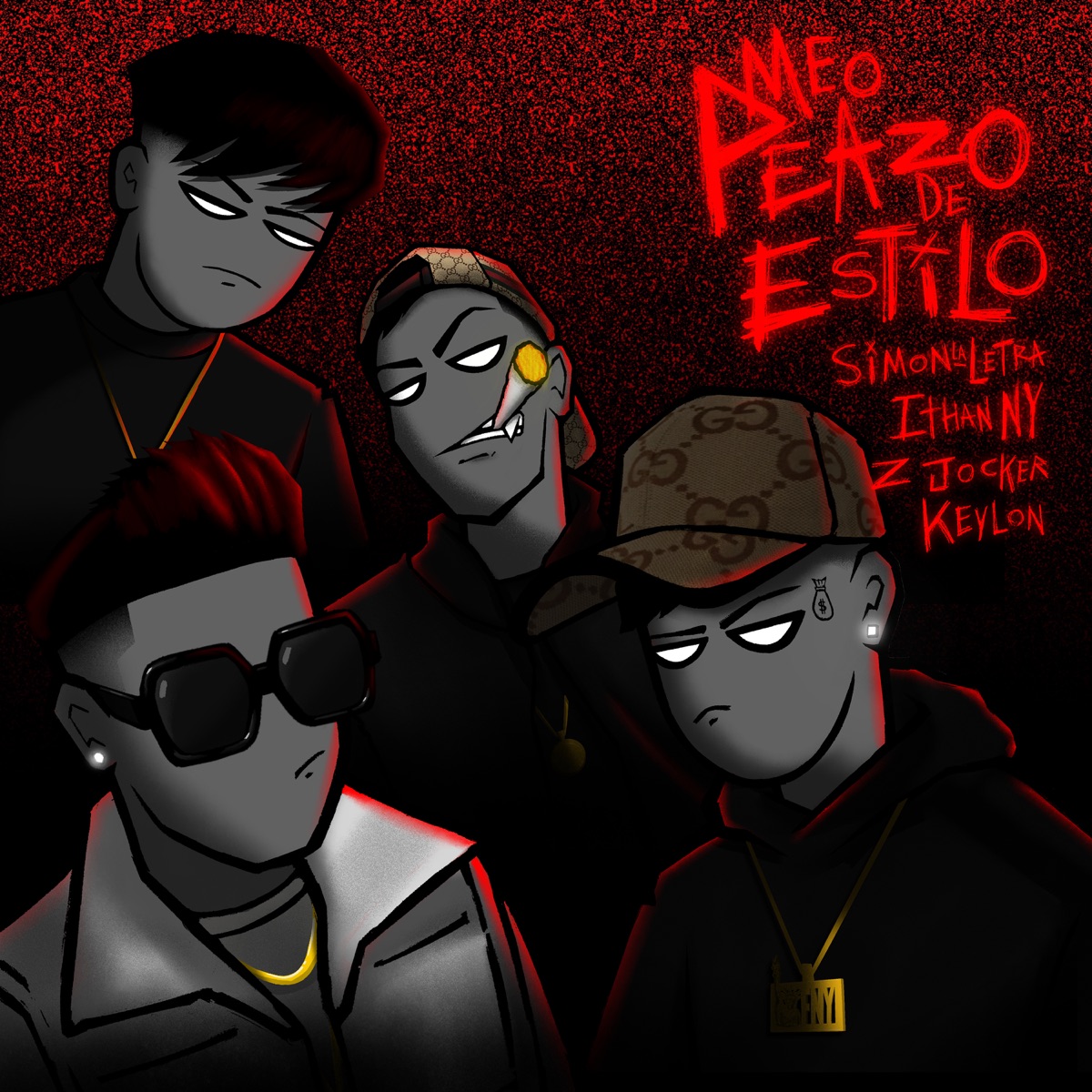 Meo Peazo De Estilo (feat. Keylon) - Single by Simon la Letra, ITHAN NY & Z Jocker album cover